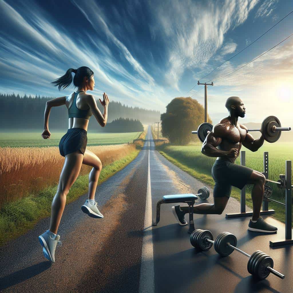 Sweat, Tears, and Gains: Running vs. Lifting