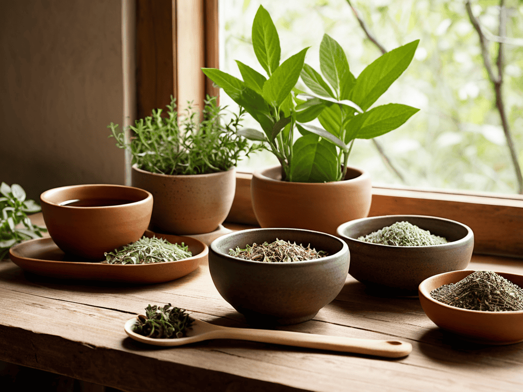 Embracing Serenity natural stress relief concept