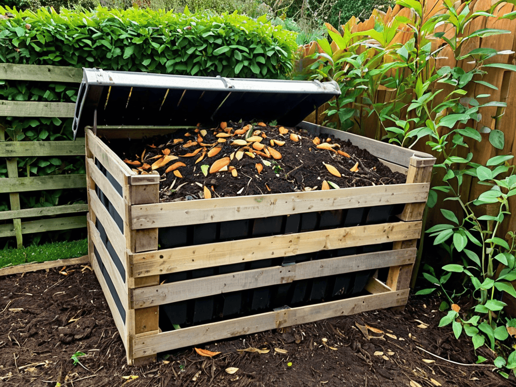 Pallet compost bin tips