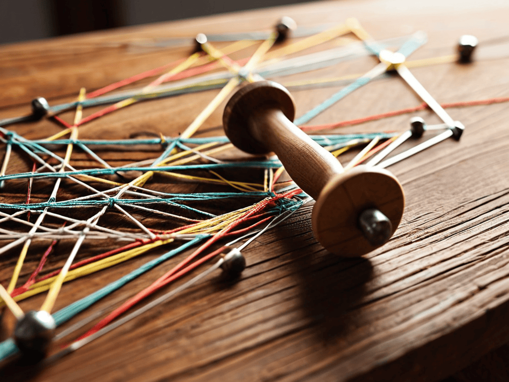 Hammer Time: How to Make Geometric String Art for Your Walls