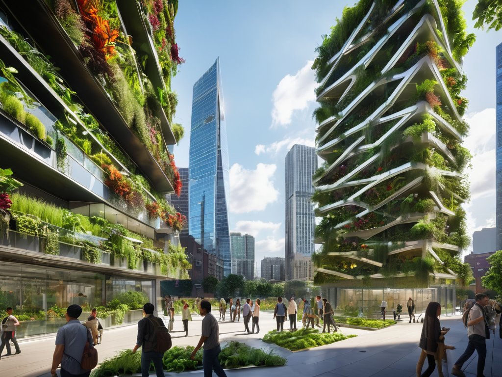 Sustainable City Gardening Urban Farm